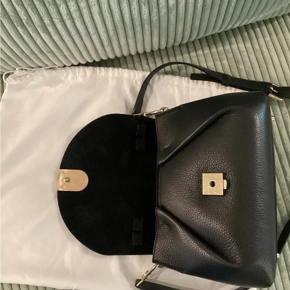 FURLA Black Leather Bag - Picture 4 of 12
